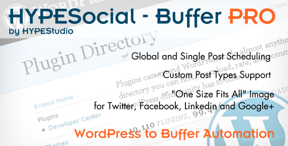 HYPE Social-Buffer PRO banner