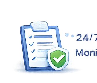 Uptime monitoring icon