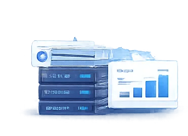 Server infrastructure icon