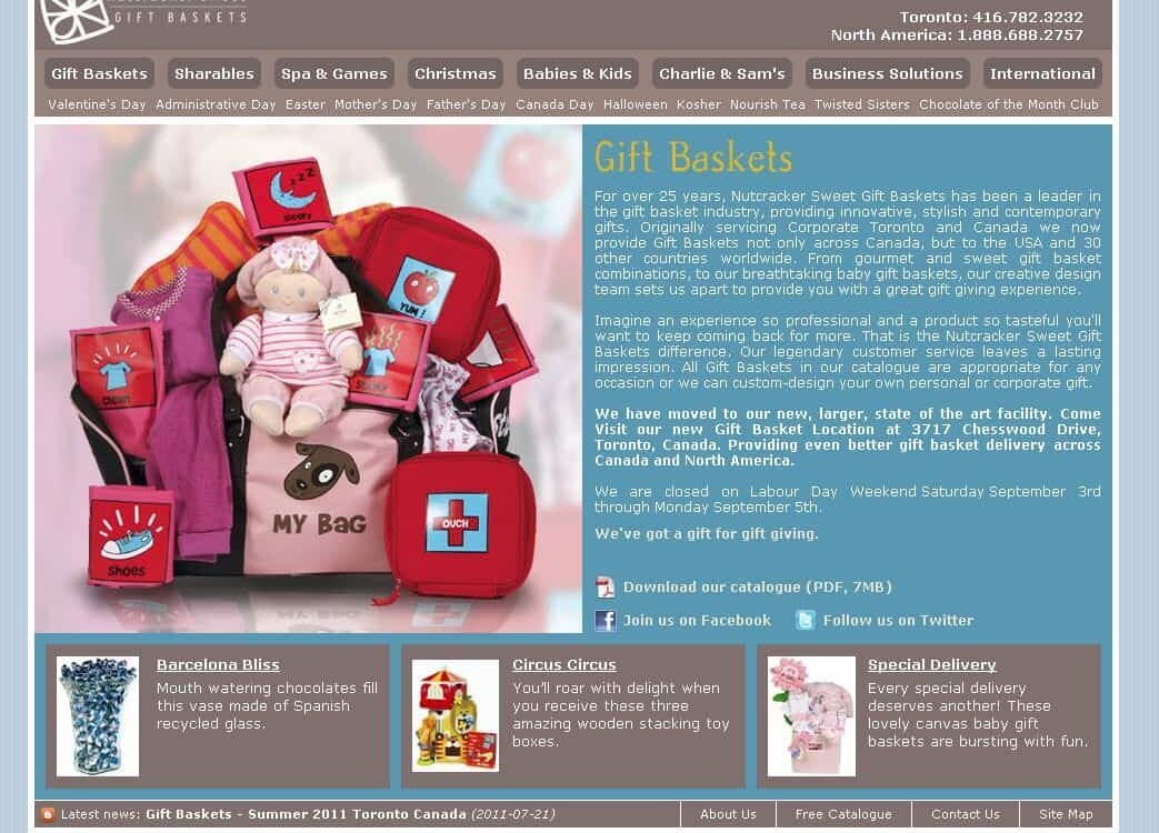 Nutcracker Sweet: SEO Campaign