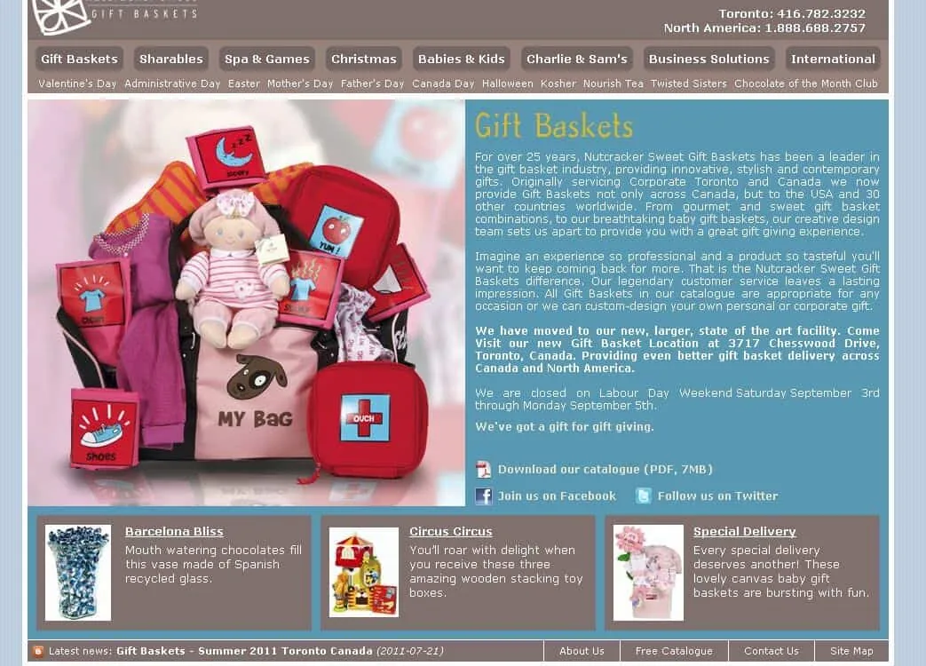 Nutcracker Sweet: SEO Campaign