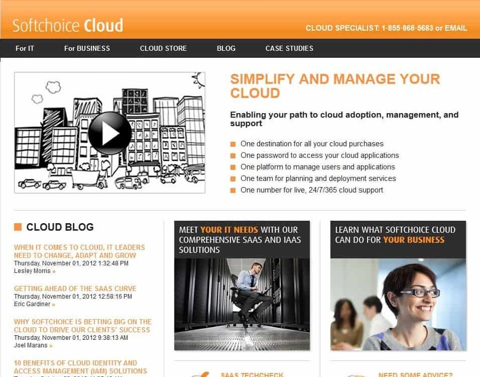 Softchoice Cloud: ASP.NET MVC Store & 96-Project CI System