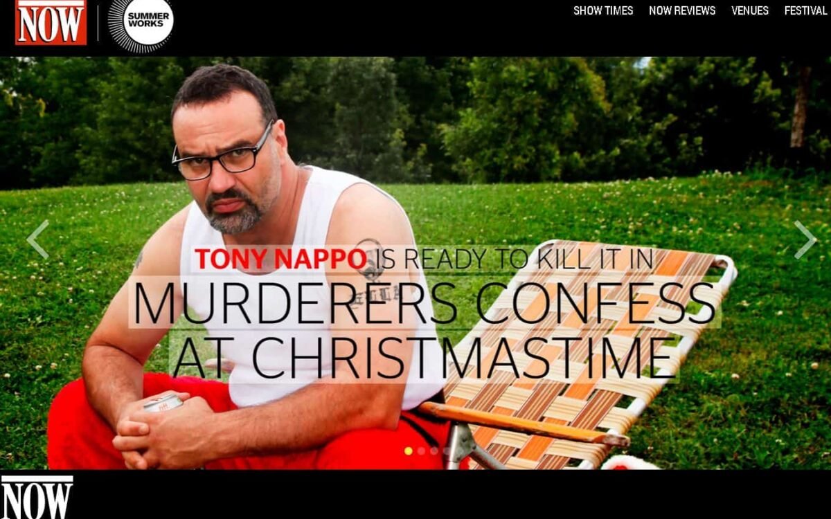 NOW Magazine: SummerWorks 2013 Microsite