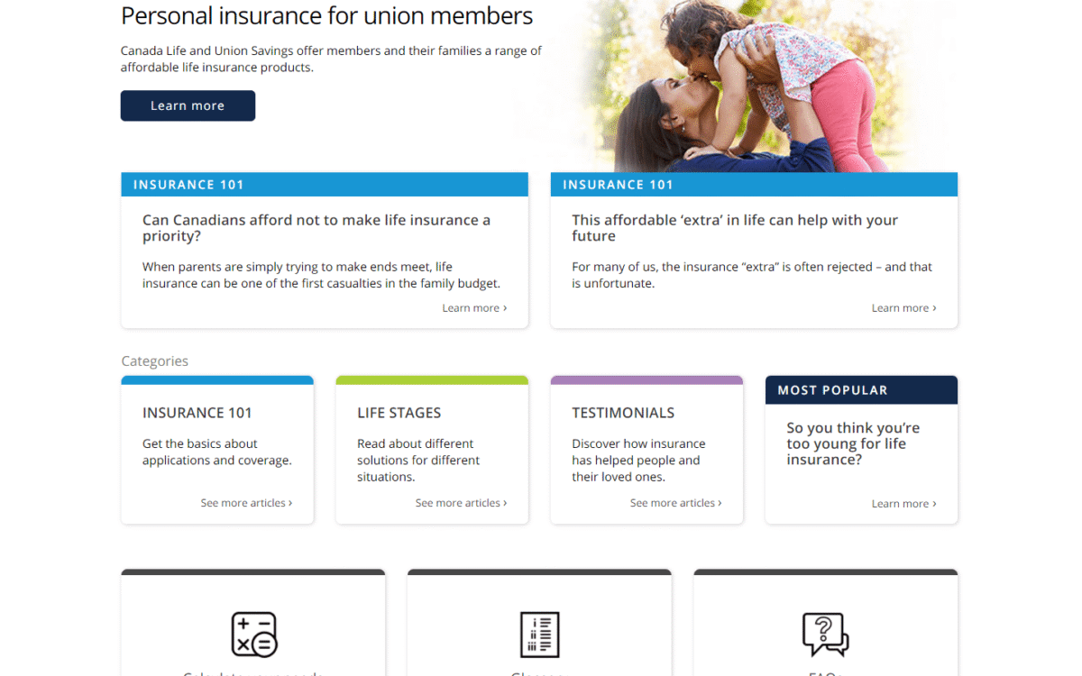 GWL IDEA: Union Savings  –  Multisite with Custom Union Tracking
