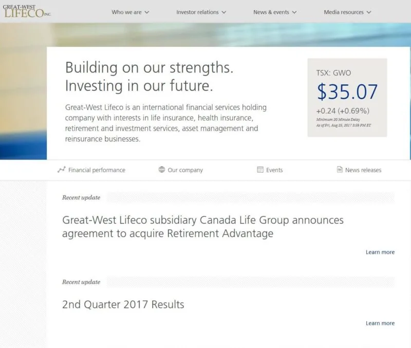 Great-West Lifeco: Enterprise WordPress Platform