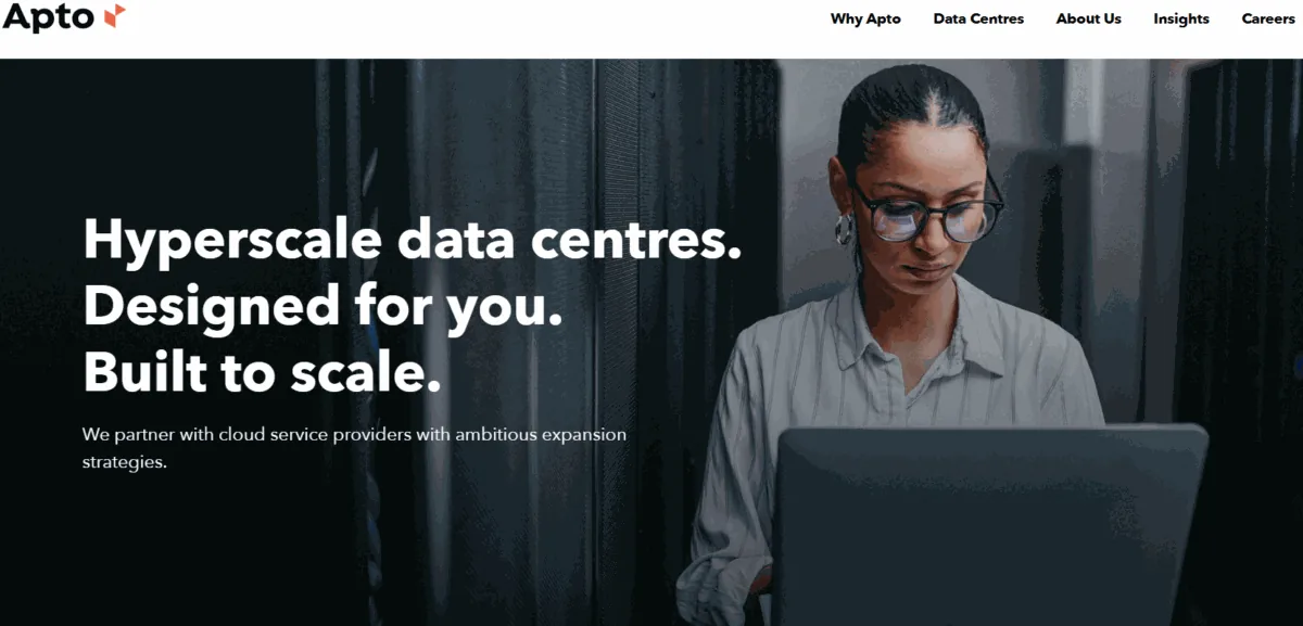 Apto: Enterprise WordPress Theme for Data Centre and Infrastructure Companies