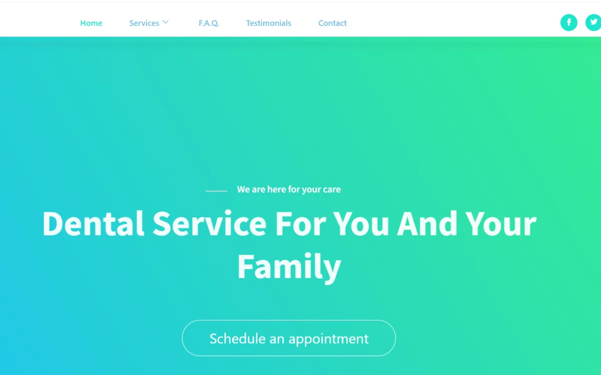 Flemingdon Dental: WordPress Site Build