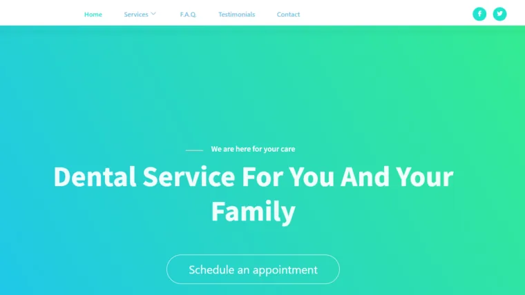 Flemingdon Dental: WordPress Site Build