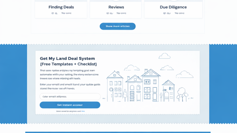 Land Investor: WordPress Theme (White-Label CTO)